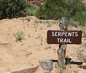 Hier begint de Serpents Trail