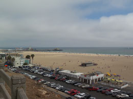 Net als in Venice Beach is hier een behoorlijk strand.